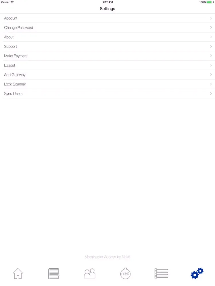 Capturas de pantalla de Morningstar Access by Nokē iPad 