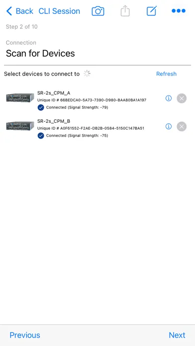 SR OS Connect স্ক্রিনশট