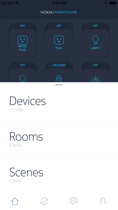 Ảnh chụp màn hình của Nokia Smart Home