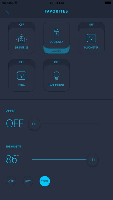 Ảnh chụp màn hình của Nokia Smart Home