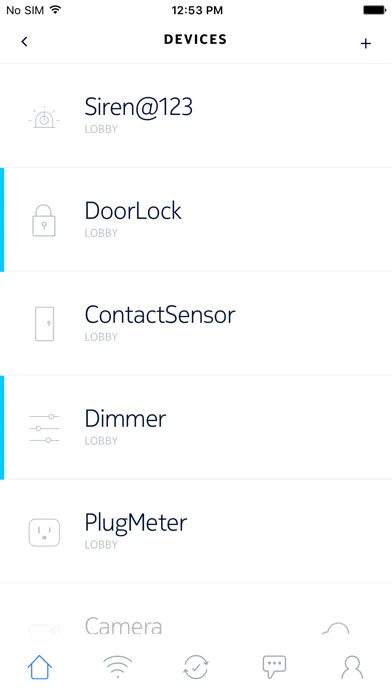 Ảnh chụp màn hình của Nokia Smart Home