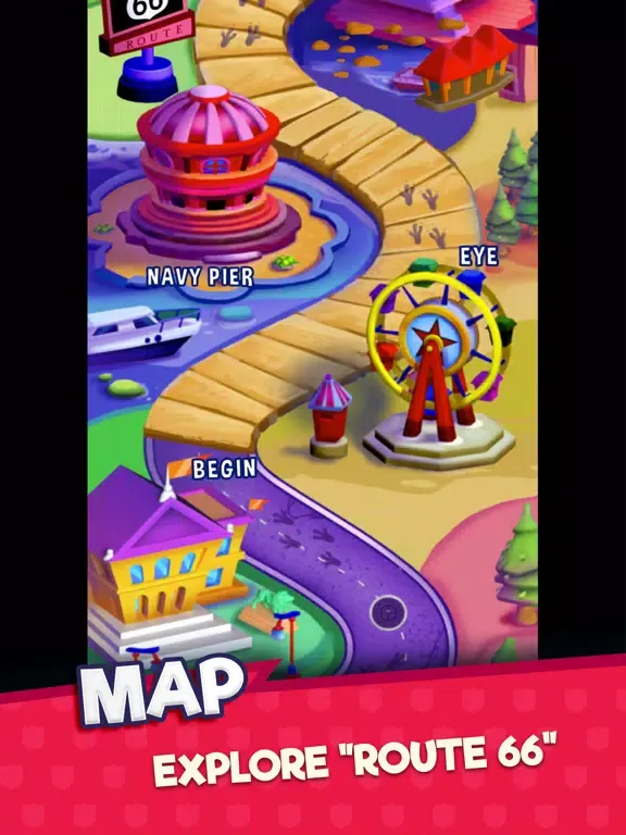 Coin Rush Route 66 iPad  스크린샷
