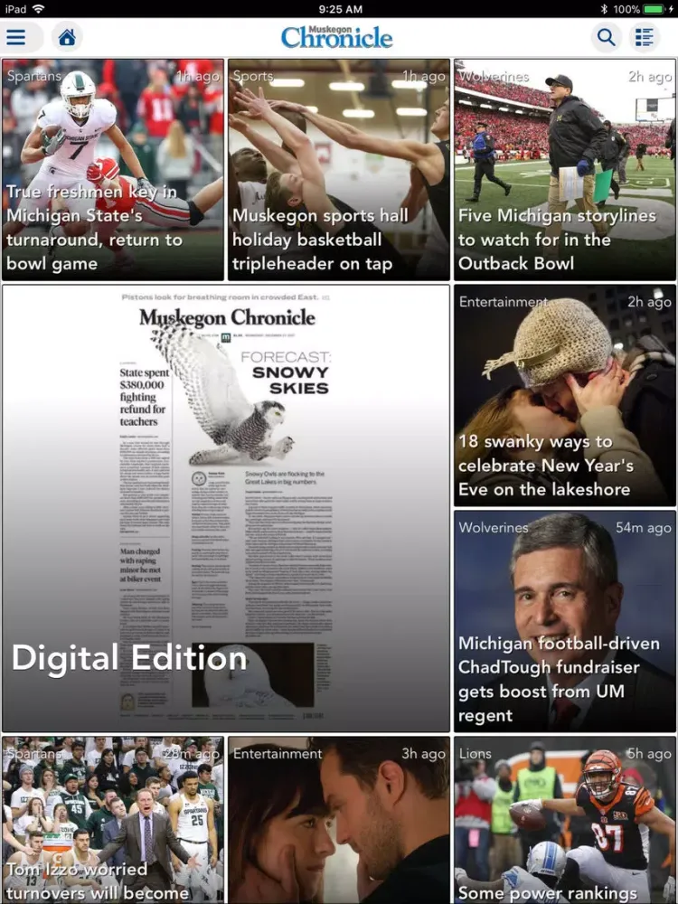 تصاویر The Times-Picayune iPad 