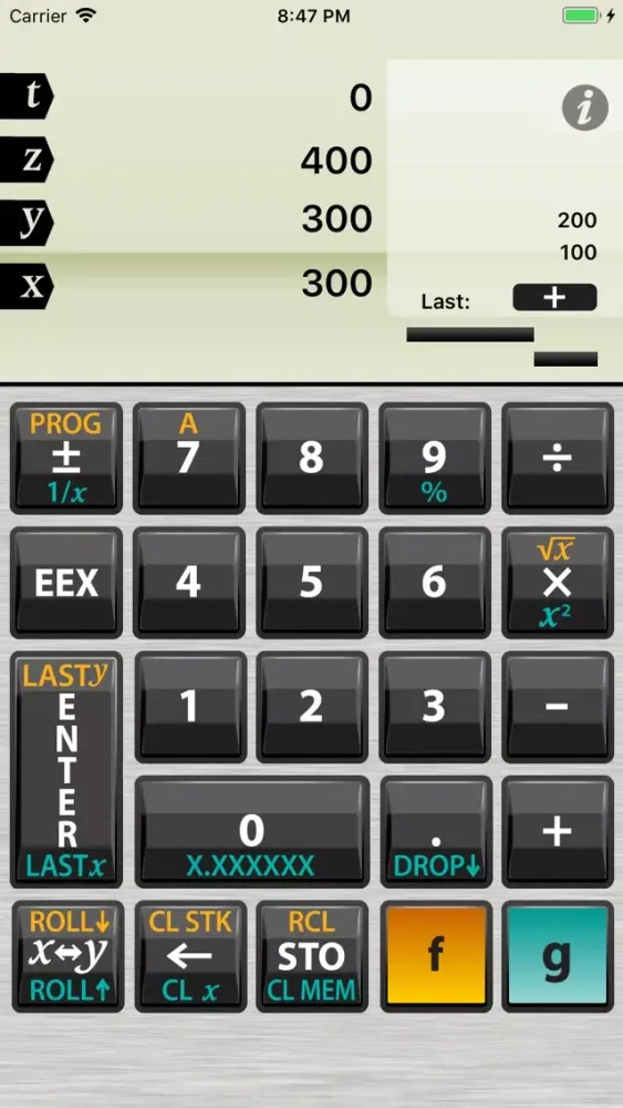 تصاویر Access RPN Calculator