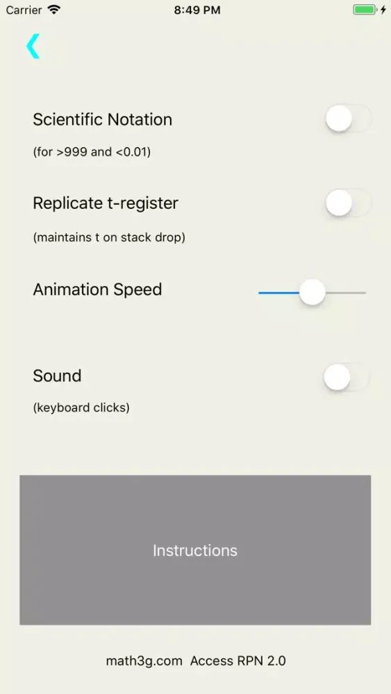 تصاویر Access RPN Calculator