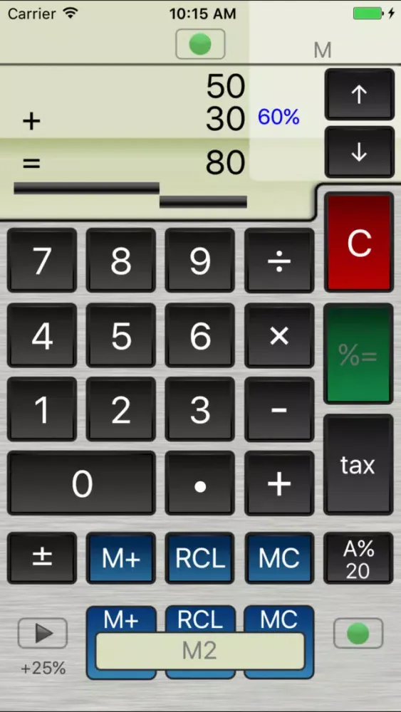 Percent Calculator Screenshots