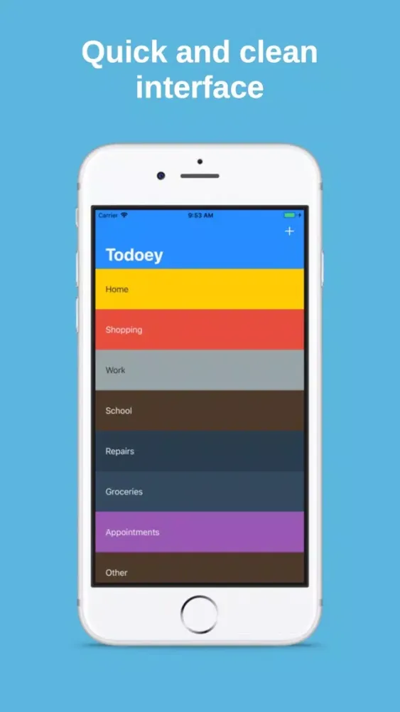 Todoey - A Simple TodoList應用截圖