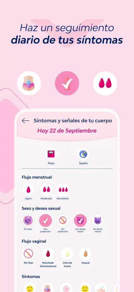 Nosotras V-App Screenshots
