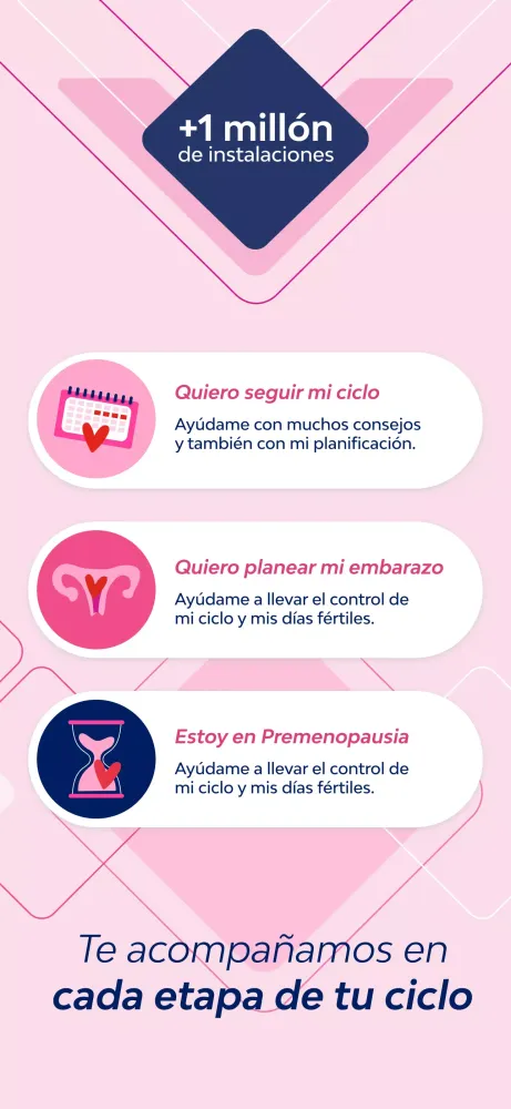 Nosotras V-App Screenshots