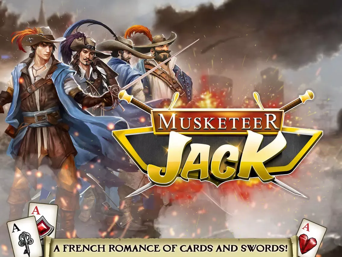 Screenshot di Musketeer Jack Blackjack Duels iPad 