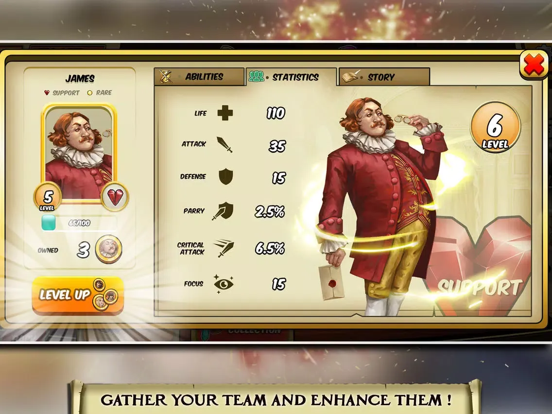 Screenshot di Musketeer Jack Blackjack Duels iPad 