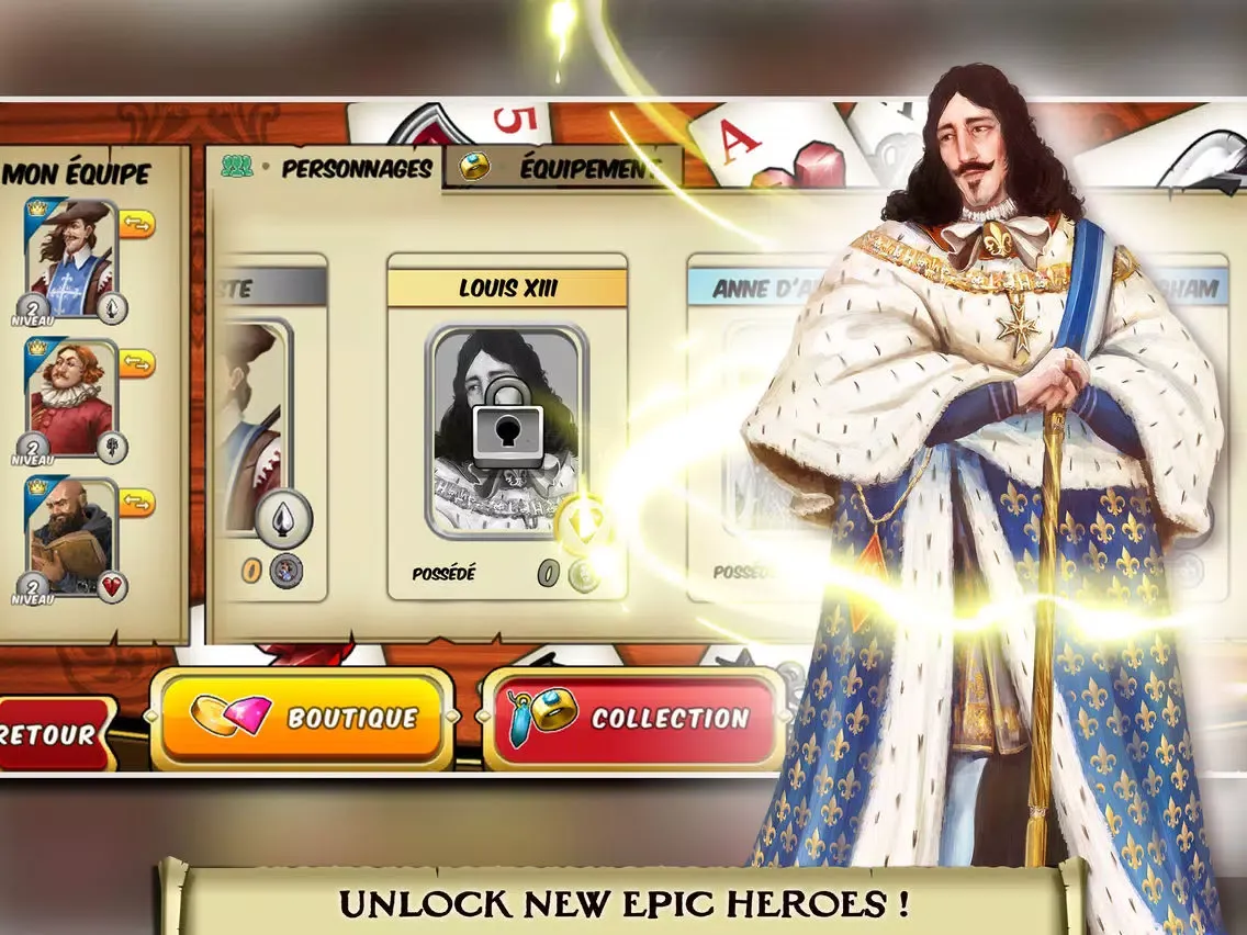 Screenshot di Musketeer Jack Blackjack Duels iPad 