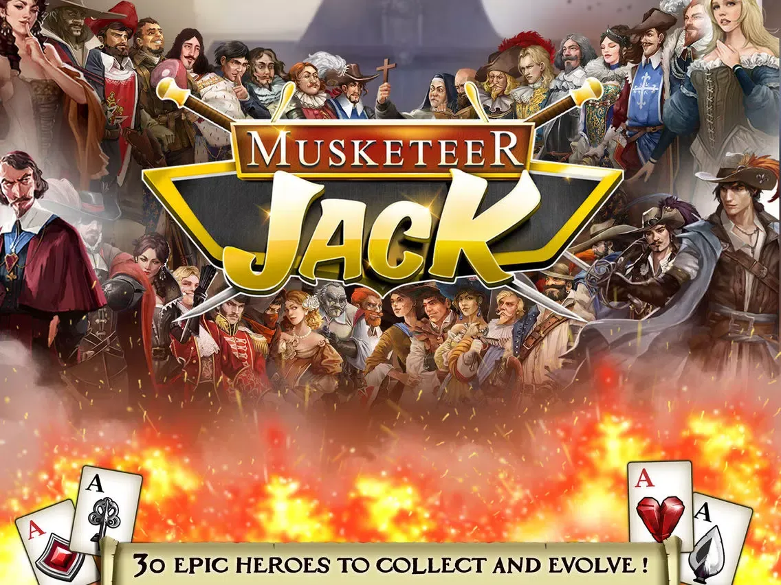 Screenshot di Musketeer Jack Blackjack Duels iPad 