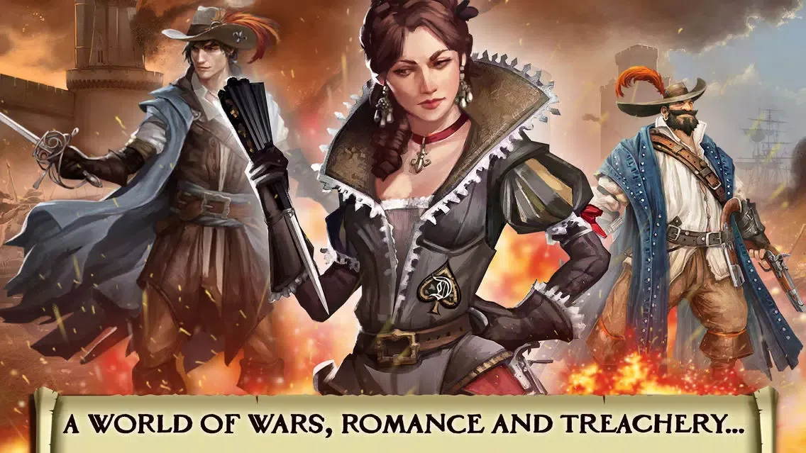 Screenshot di Musketeer Jack Blackjack Duels