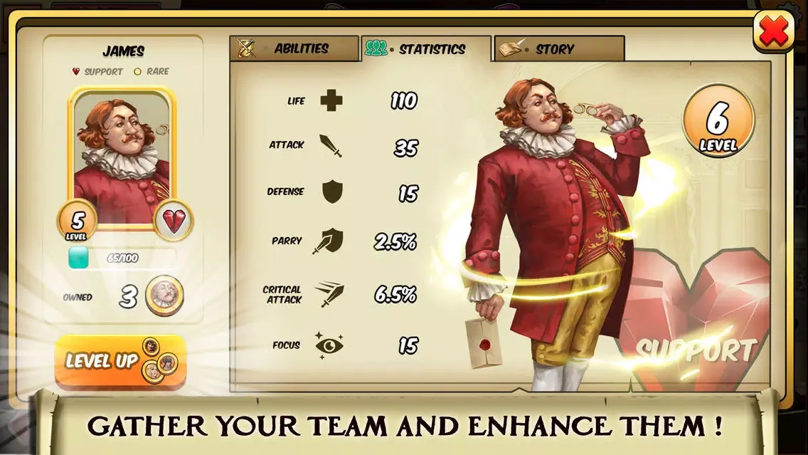 Screenshot di Musketeer Jack Blackjack Duels