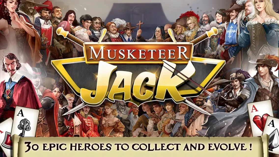 Screenshot di Musketeer Jack Blackjack Duels