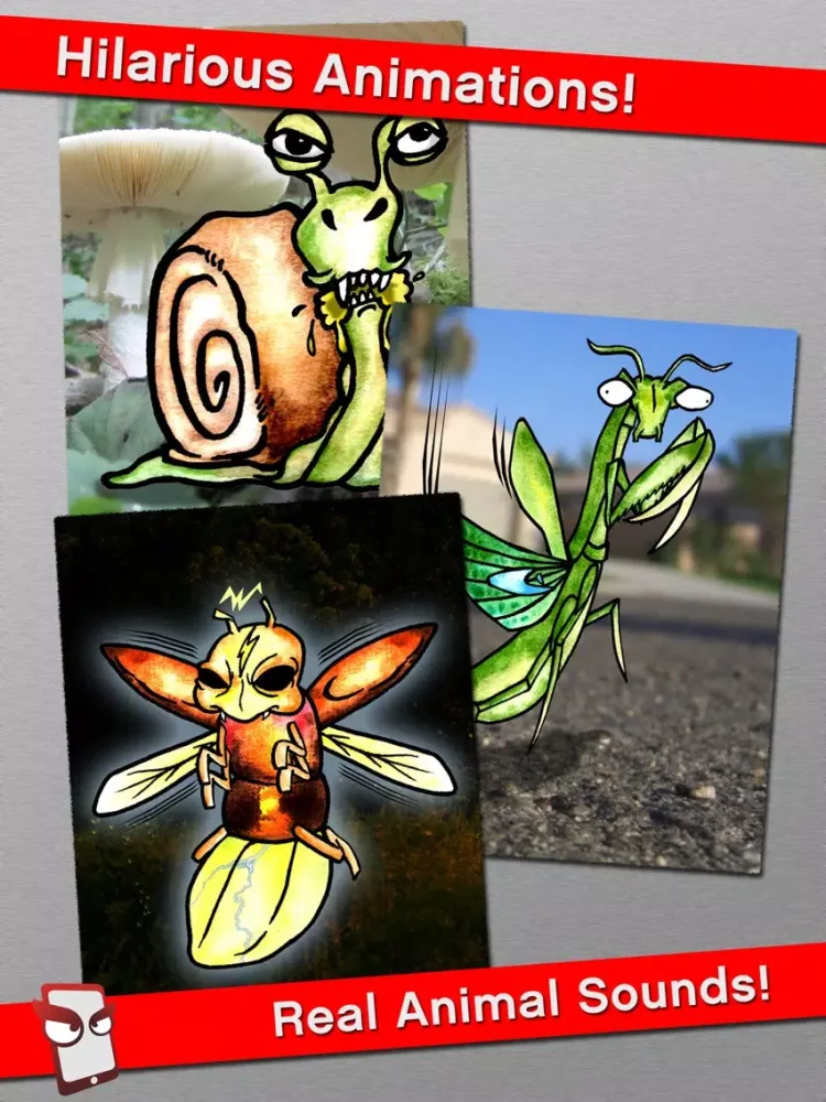AngryBugs Free - The Angry Bug Simulator iPad  스크린샷