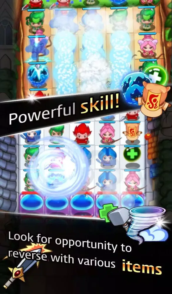 Скриншоты Heroes of Puzzle