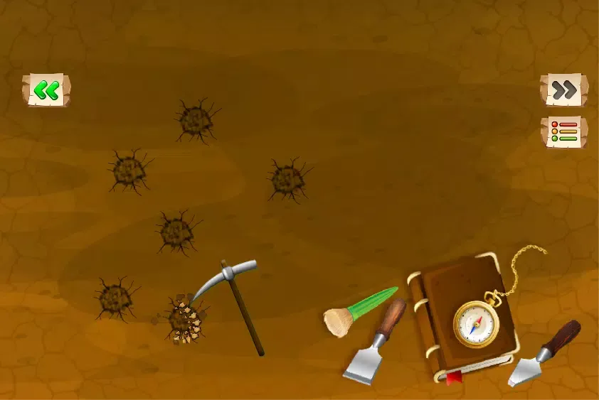 Captures d'écran de Jurassic Find Fossils