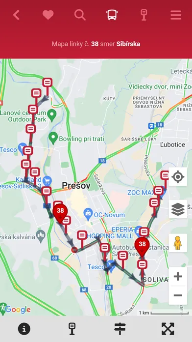 تصاویر MHD Prešov