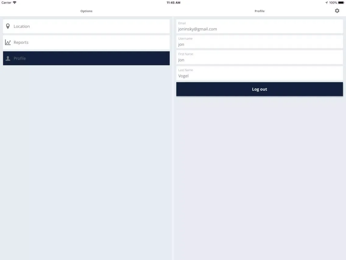 ภาพหน้าจอของ Nomad-Walk iPad 