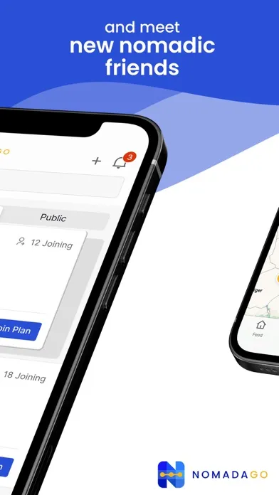 Nomadago: Your Travel Network স্ক্রিনশট