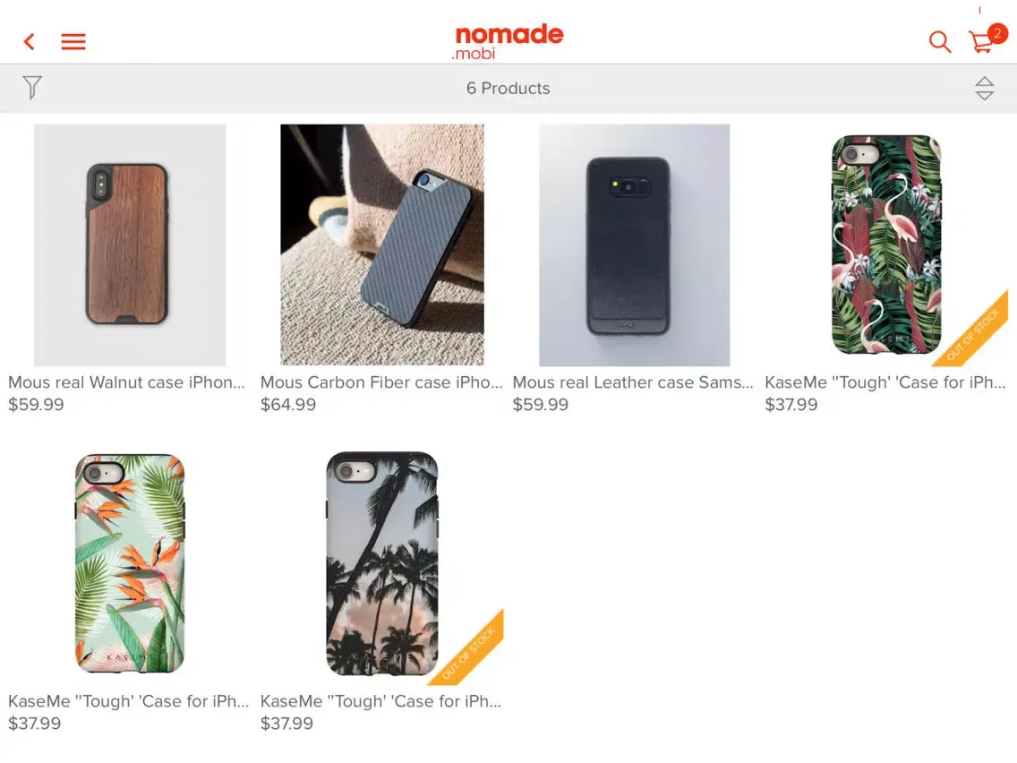 Screenshot di Nomade.mobi iPad 