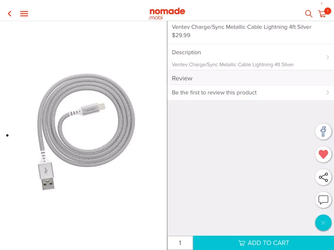 Screenshot di Nomade.mobi iPad 