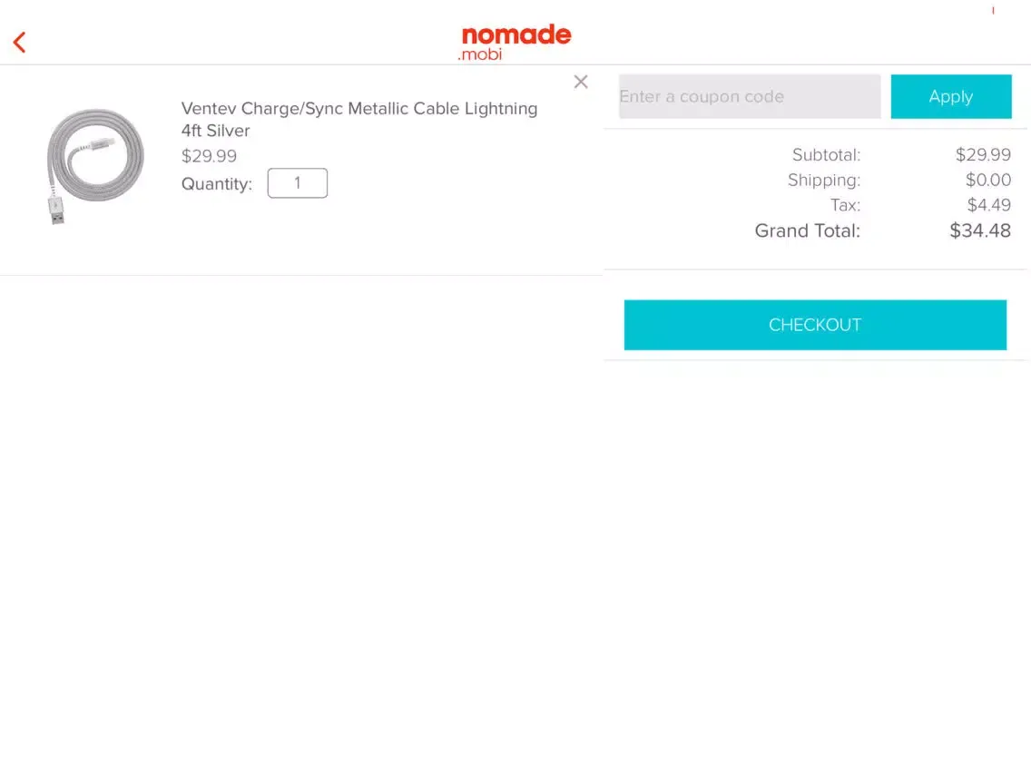 Screenshot di Nomade.mobi iPad 