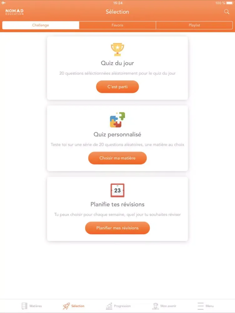 Captures d'écran de Bac L 2019: Révision, Cours iPad 