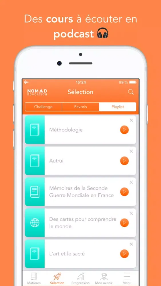Captures d'écran de Bac L 2019: Révision, Cours