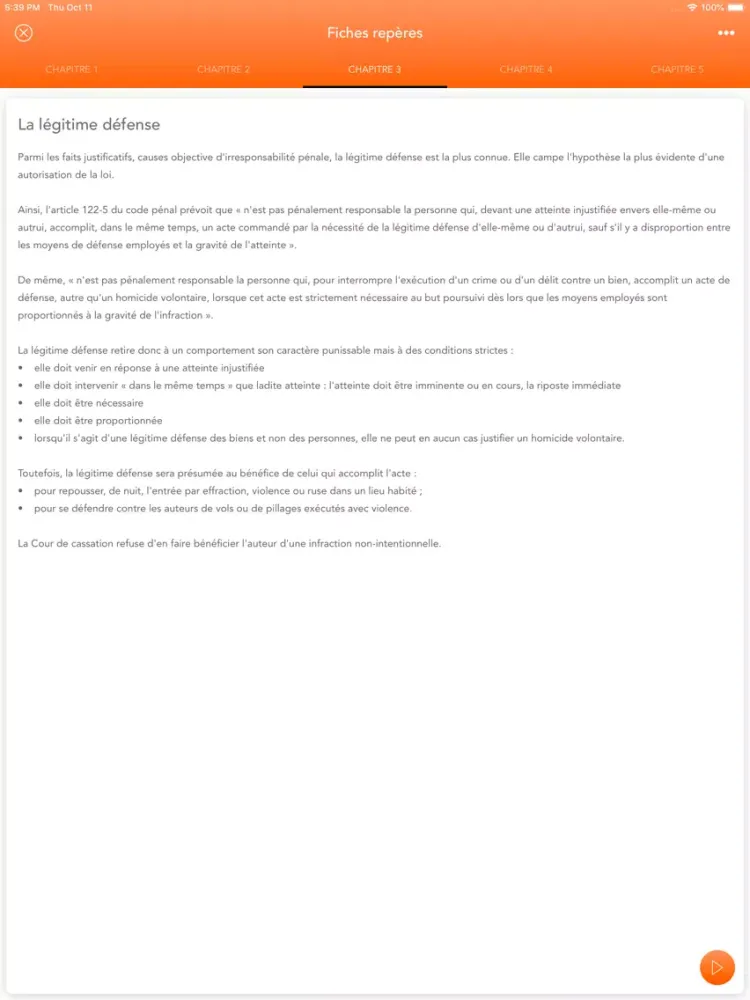 Tangkapan layar Licence Droit: Révision L1-L3 iPad 