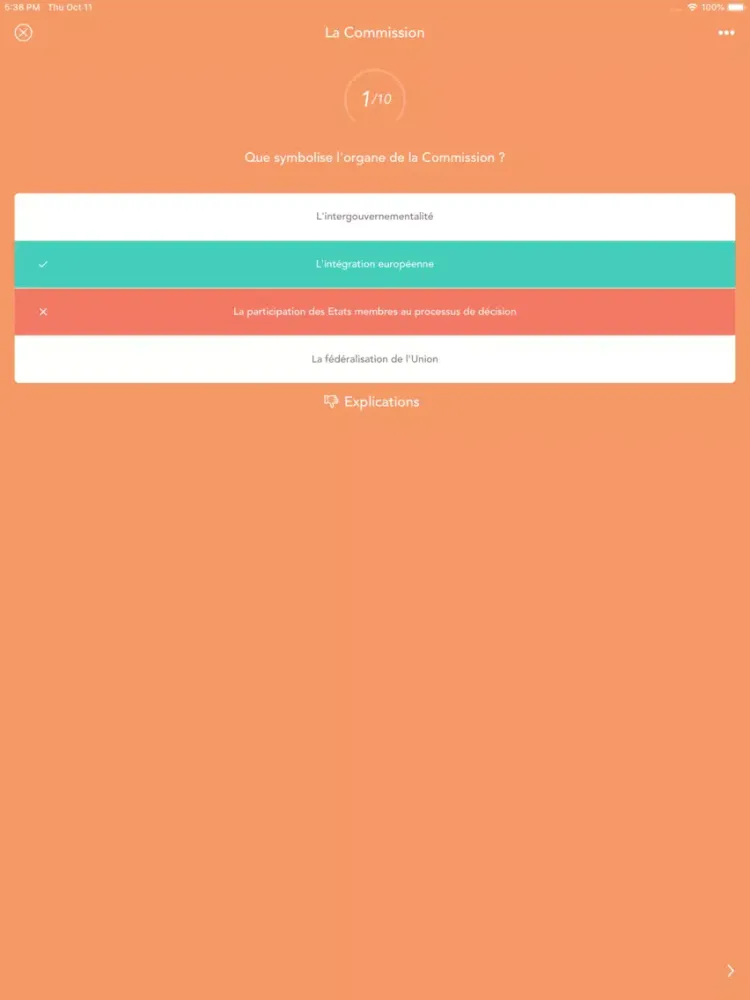 Tangkapan layar Licence Droit: Révision L1-L3 iPad 