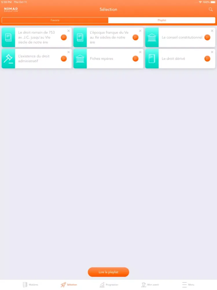 Tangkapan layar Licence Droit: Révision L1-L3 iPad 