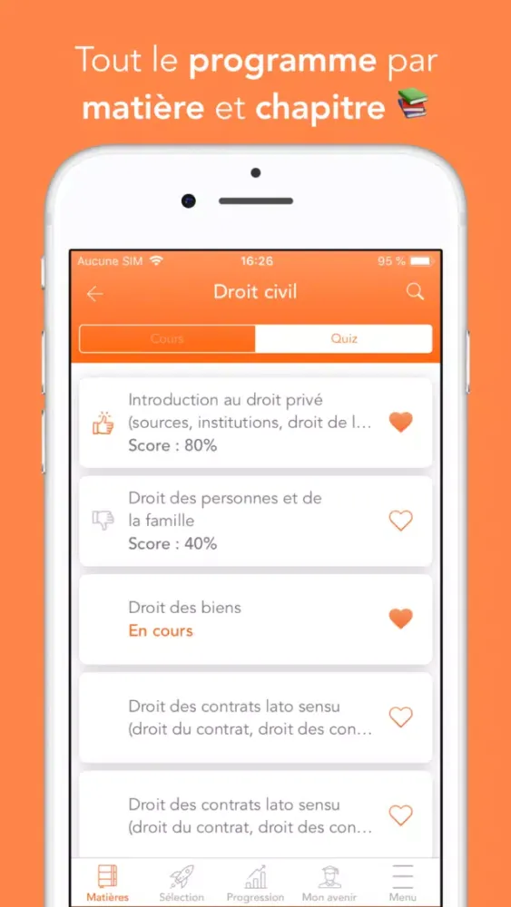 Tangkapan layar Licence Droit: Révision L1-L3