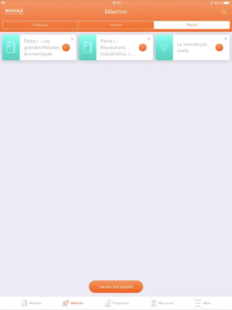 Licences LEA & InfoCom L1 - L3 iPad  Screenshots