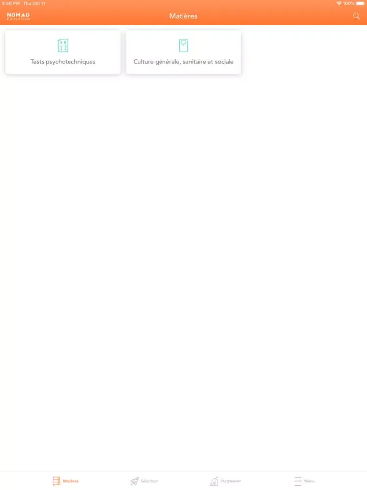 Concours Paramédical & Social iPad 应用截图