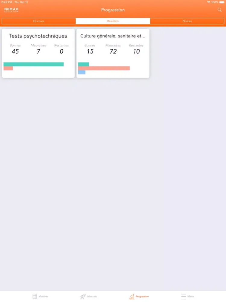 Concours Paramédical & Social iPad 应用截图