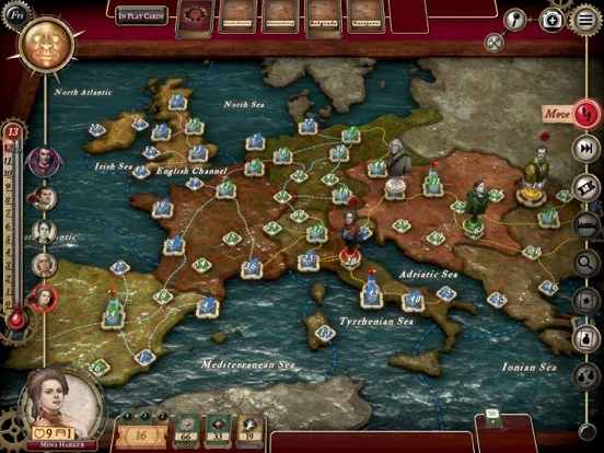 Fury of Dracula iPad  Ekran Görüntüleri