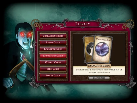 Fury of Dracula iPad  Ekran Görüntüleri
