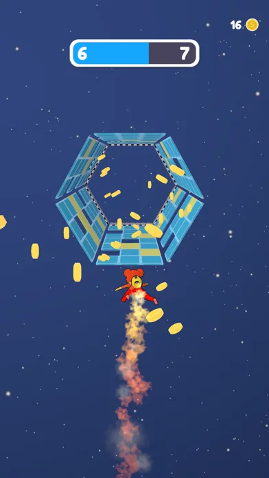 Captures d'écran de Space Run 3D