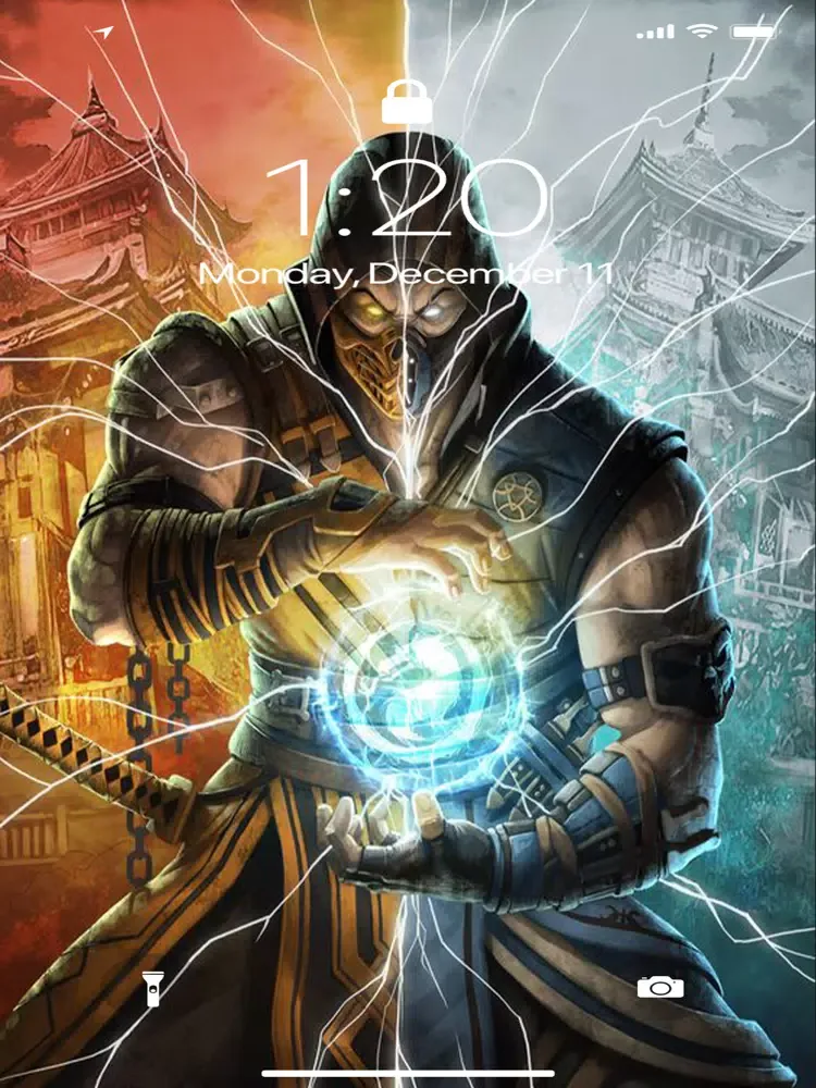 ภาพหน้าจอของ Grubl 4D Live Wallpapers iPad 