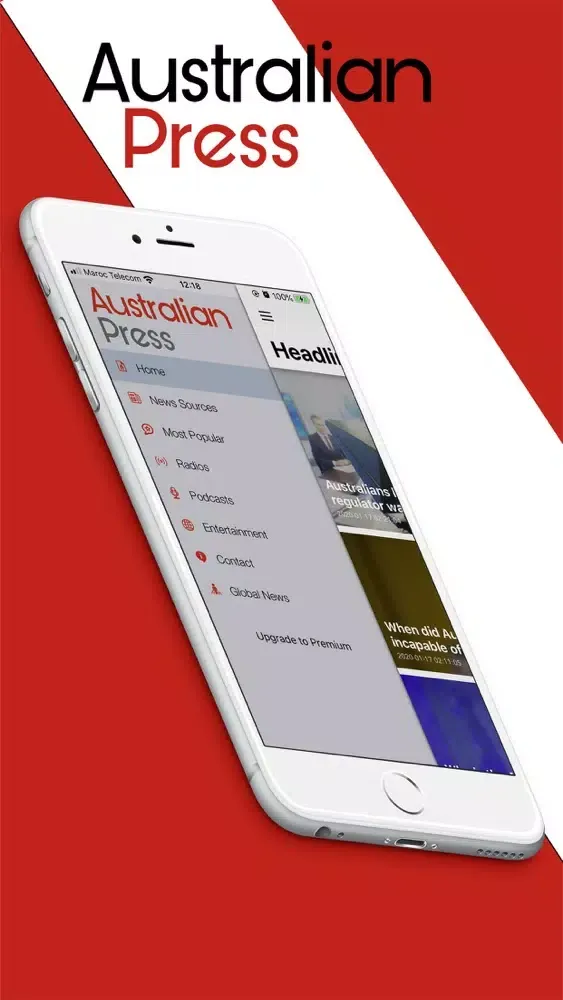 Screenshot di Australia Press : News, Radios
