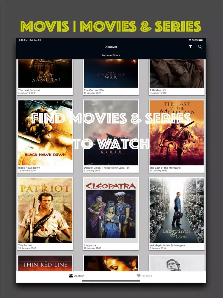 Cyberflix Movies Hub & Shows iPad  Ekran Görüntüleri