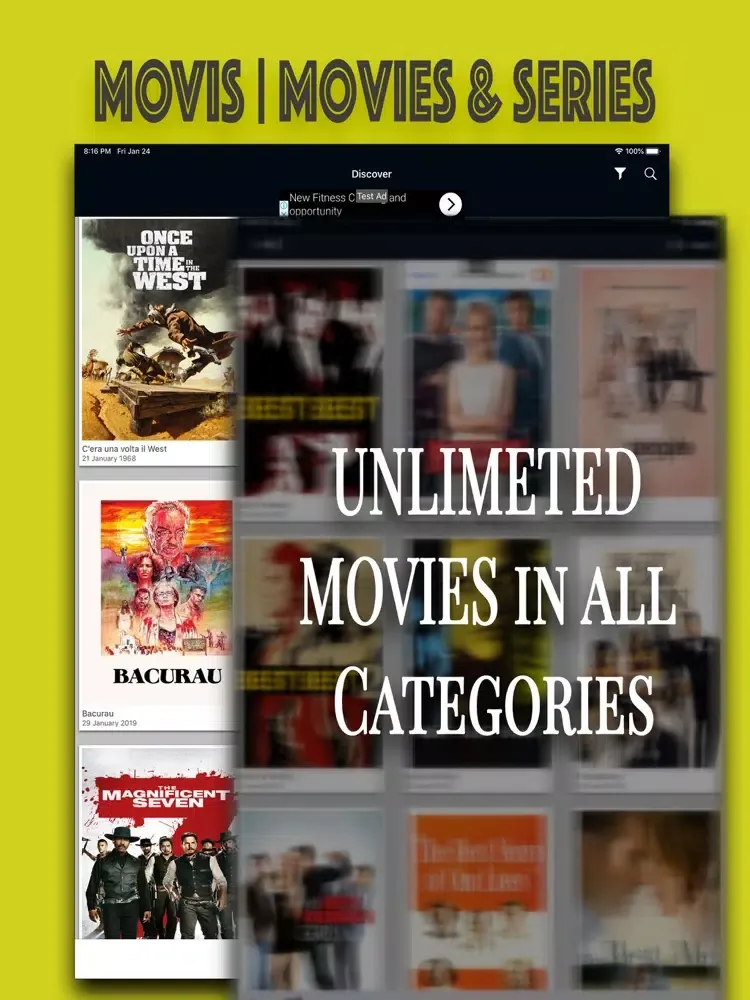 Cyberflix Movies Hub & Shows iPad  Ekran Görüntüleri