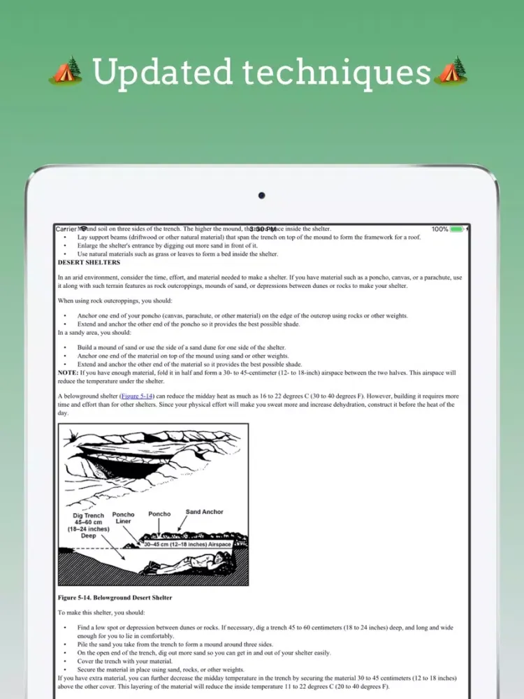 تصاویر Survival Manual iPad 