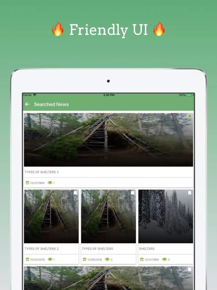 تصاویر Survival Manual iPad 