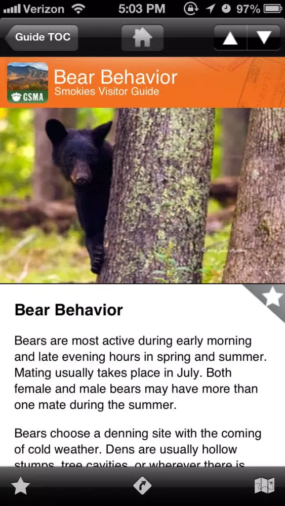 Screenshot di Great Smoky Mountains National Park - The Official Guide