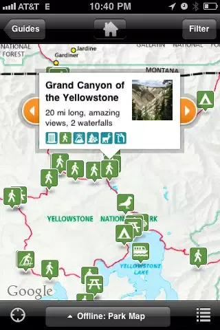 Yellowstone National Park - The Official Guide应用截图