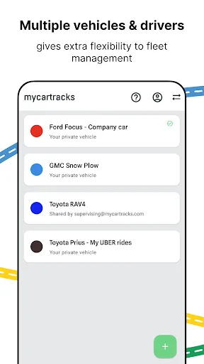 Zrzuty ekranu GPS Location & Mileage Tracker